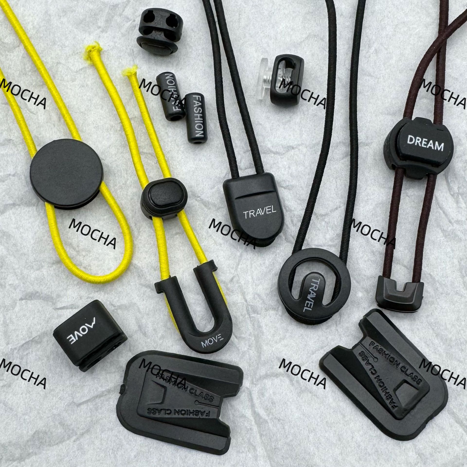 MOCHA 塑料弹簧扣羽绒服吊钟扣子纽扣户外滑雪服配件