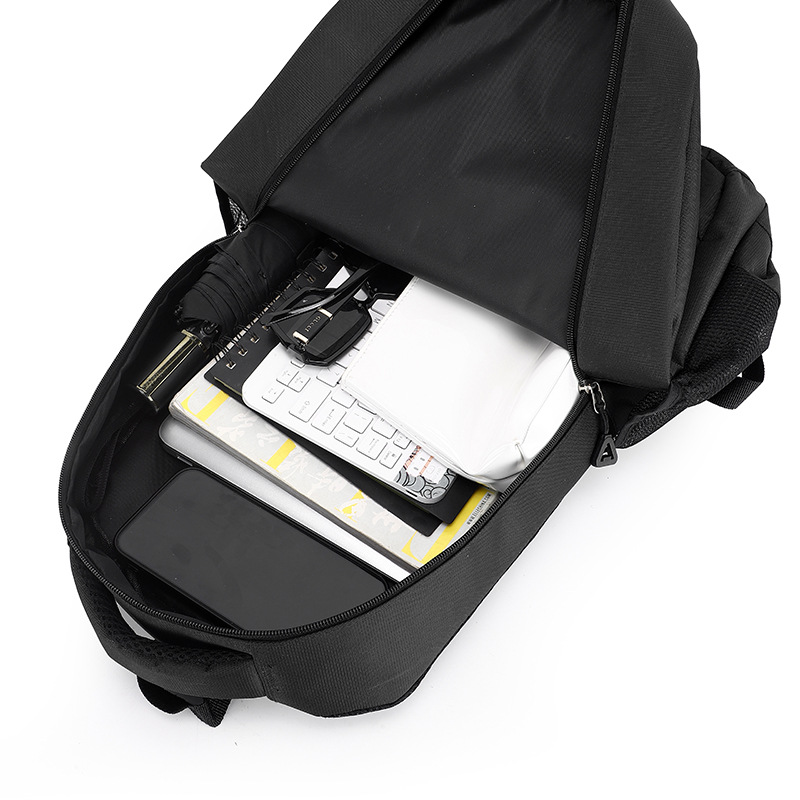 Comercio exterior al por mayor ocio mochila escolar para estudiantes mochila de negocios simple para hombres mochila de computadora de viaje al aire libre de gran capacidad marea