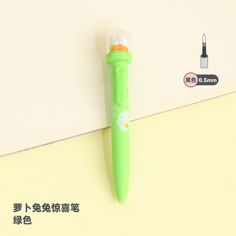 KUKI可奇家景观笔中性笔创意高颜值可爱卡通熊猫签字水笔散装批发|undefined