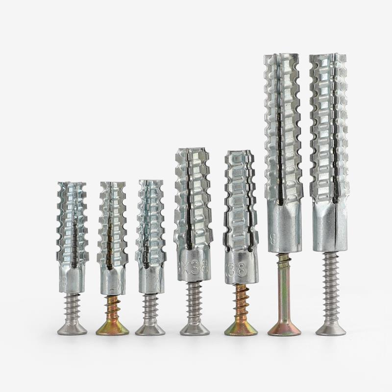 Tornillo de expansión de hierro ligero, tapón de expansión de alta calidad, tornillo de expansión de pared de aluminio ligero, tornillo de expansión de alta resistencia