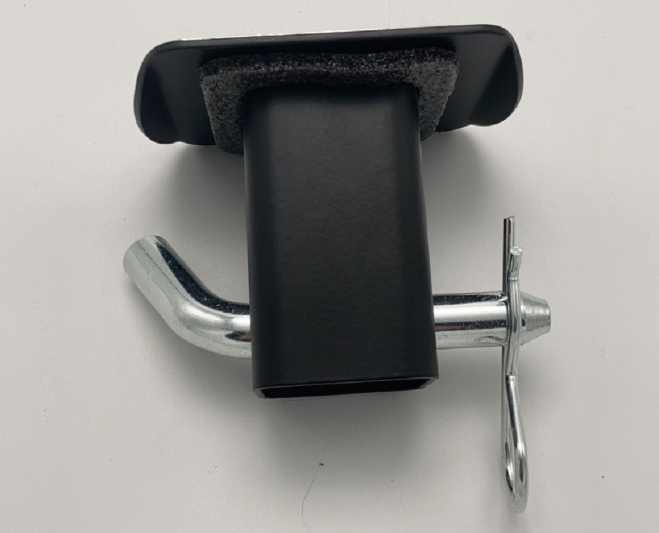 3D raya Blanca Bandera de metal remolque gancho de polvo enchufe del coche cubierta cuadrada boca cubierta protectora cubierta del remolque Americano