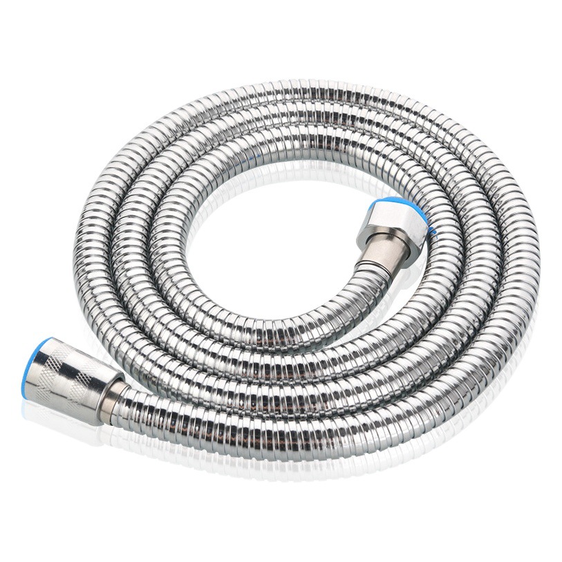 304 Stainless Steel Shower Hose Universal Shower Head Metal Hose Water Heater Accessory Set Thickened Water Pipe