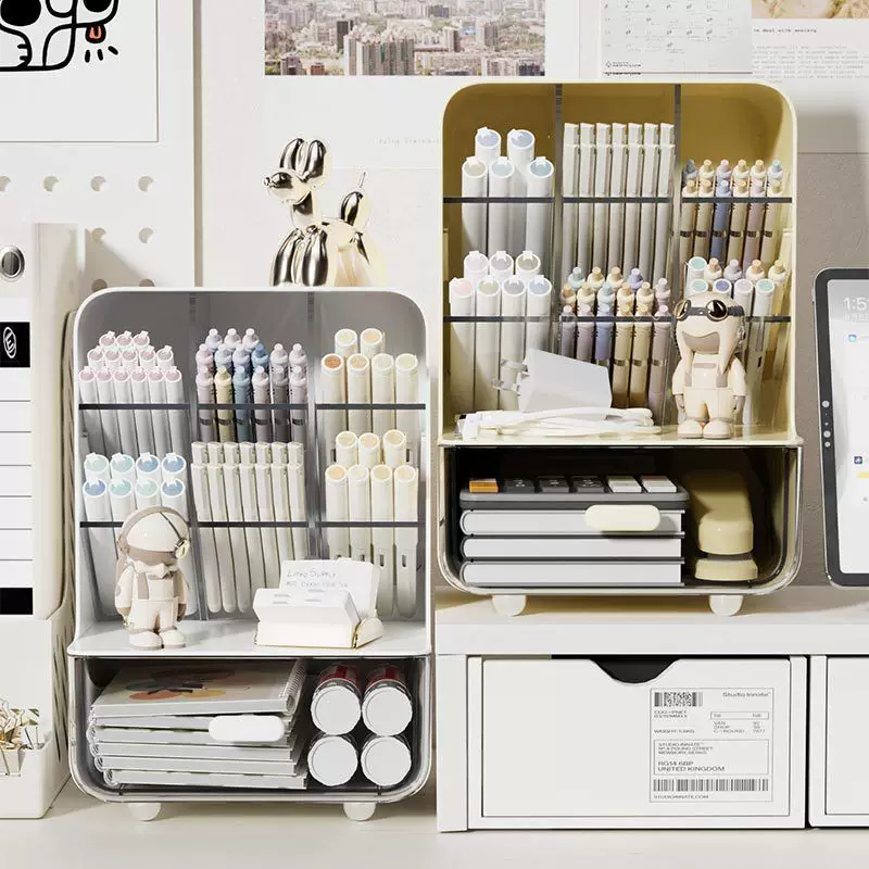 Table pens holder, storage box, stationery for pencils for students