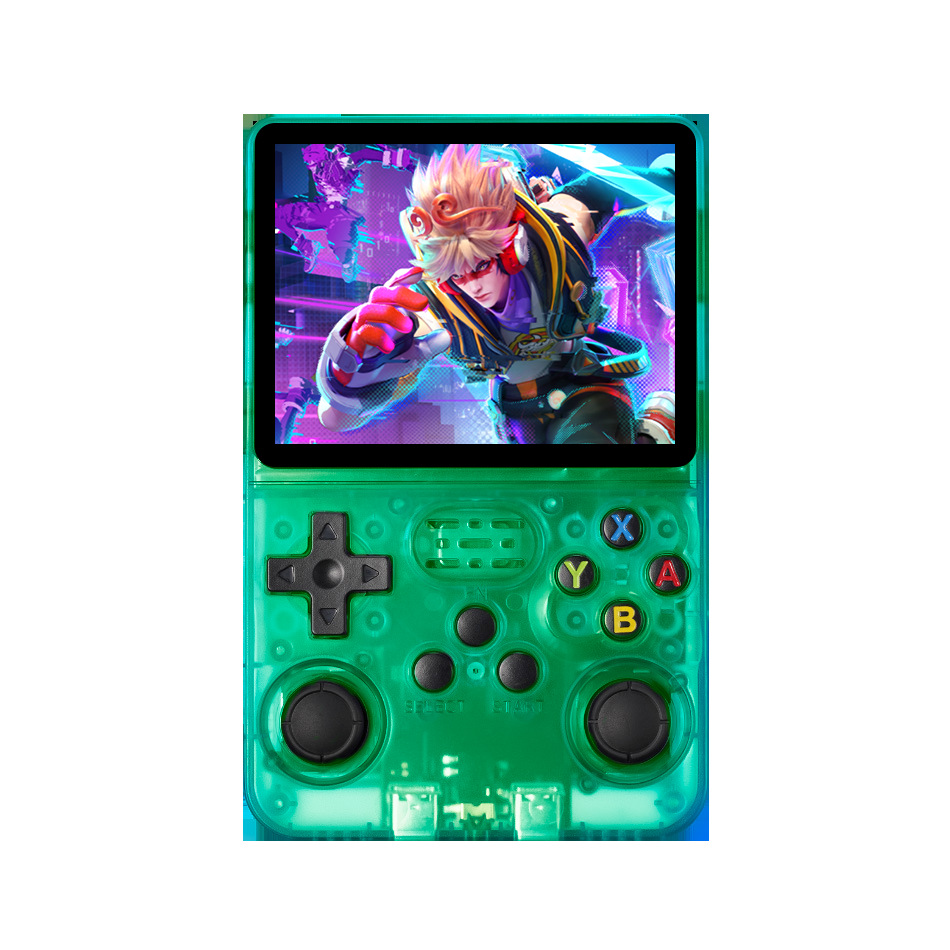 Nuevo r36s nuevo sistema Android WiFii en línea para jugar portátil HD gran pantalla de color consola de juegos de mano