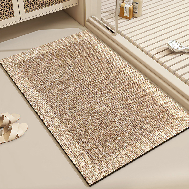 베이지 곡물 얕은 가장자리 새로운 업그레이드 항균 규조류 진흙