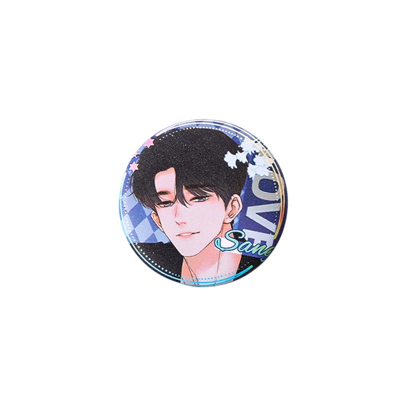 Comics, brooch, matte pendant, badge, decorations