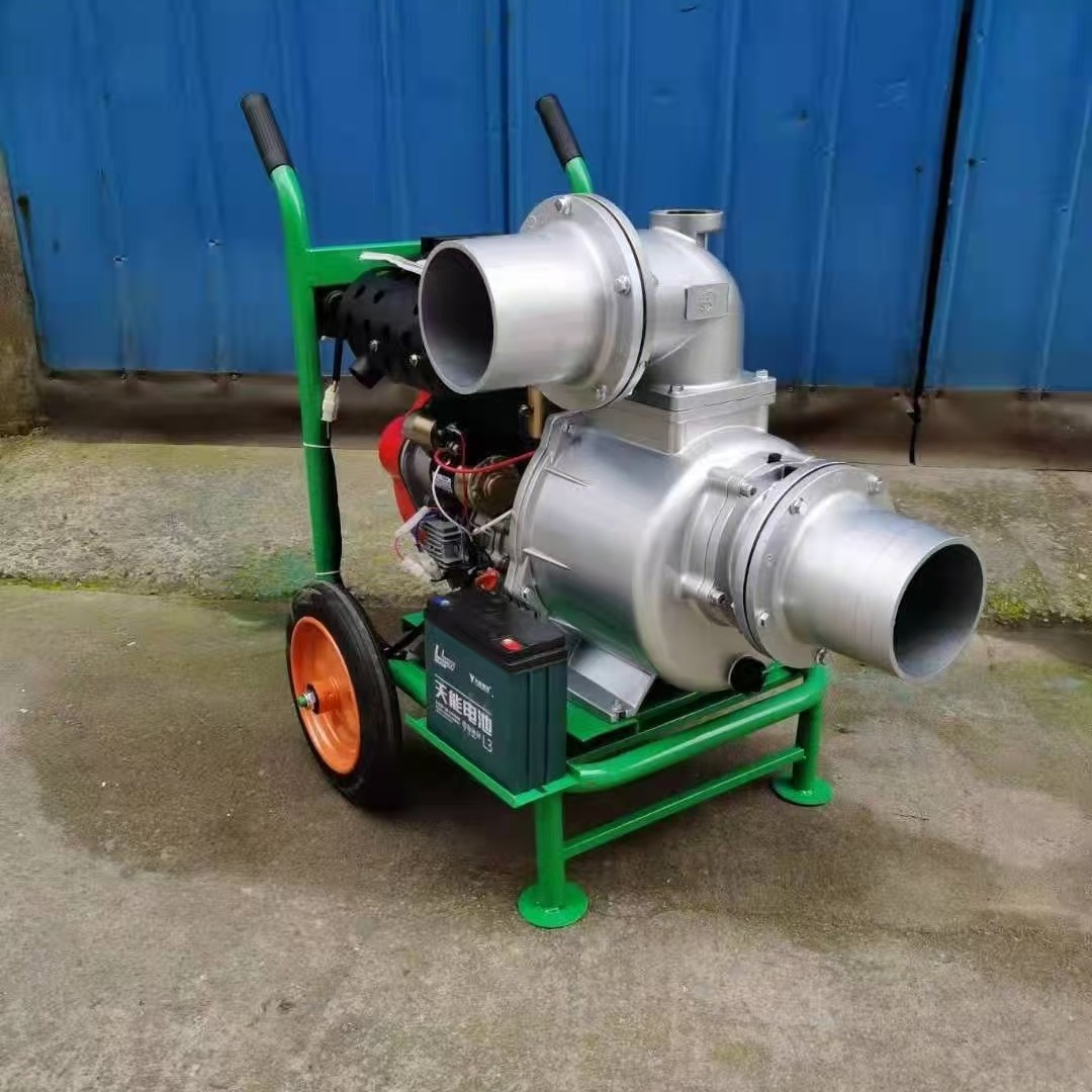 大功率柴油机水泵 吸程8米汽油机抽水泵 防汛排涝高压自吸泵