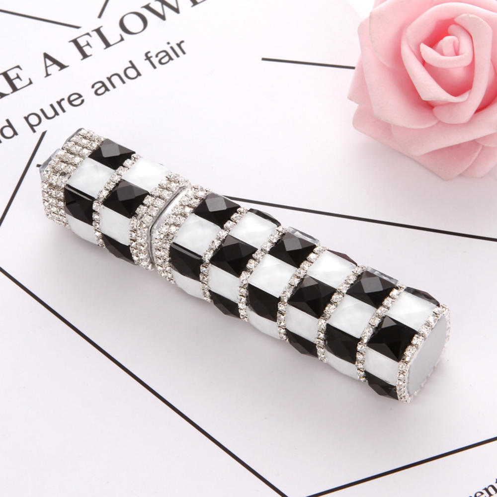 Transfronterizo de diamante perfume sub-botella portátil rhinestone botella de perfume botella vacía portátil de alto grado de niebla fina botella de spray al por mayor