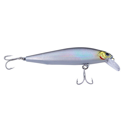 Luya bait freshwater fishing gear far silver fish white strip dead fly system swordfish cocked mouth freshwater fake bait long throw submersible minnow
