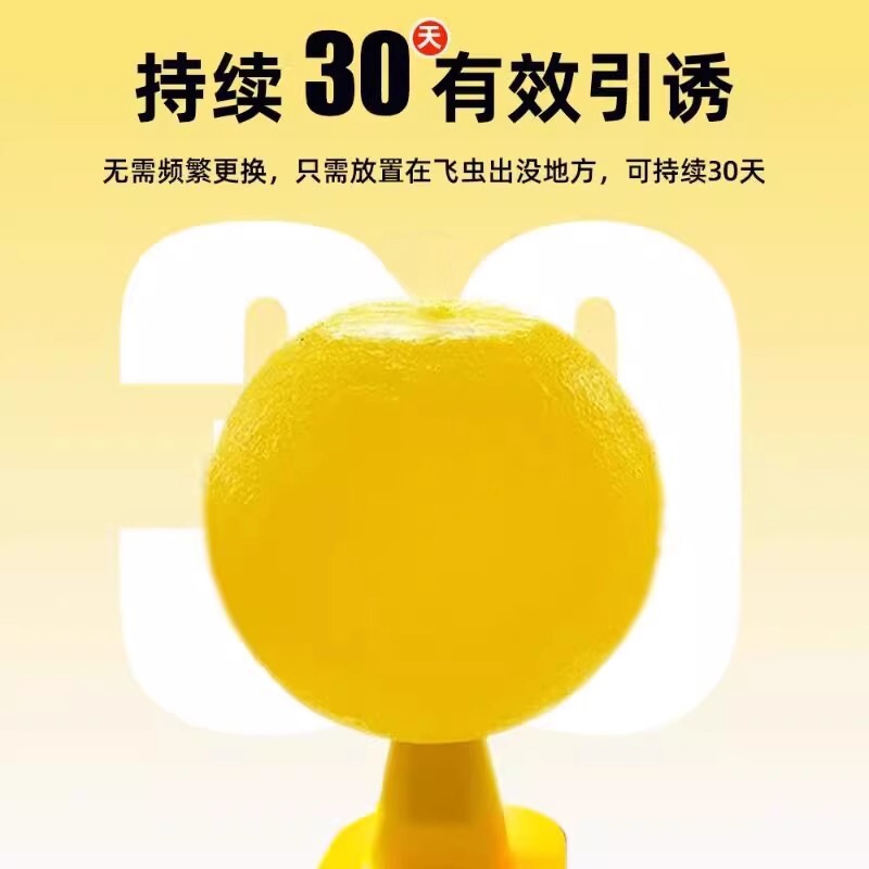 客厅诱蝇球瓜水果厨房诱捕球果树诱虫球柑橘实食蝇球瓜果园粘虫球|undefined