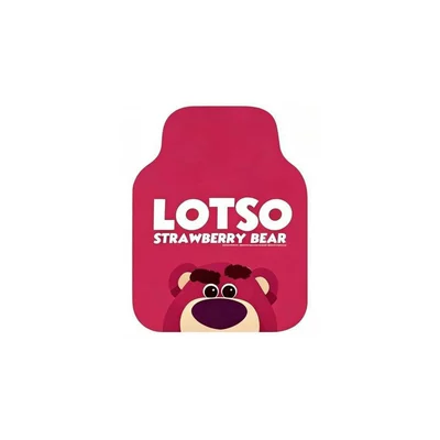 Avtomobil döşəmə paspasları Loop Car Interior Mat, Mud-Scratch-Resistant - retro-strawberry-bear-single-front-row-silk-loop-5060cm