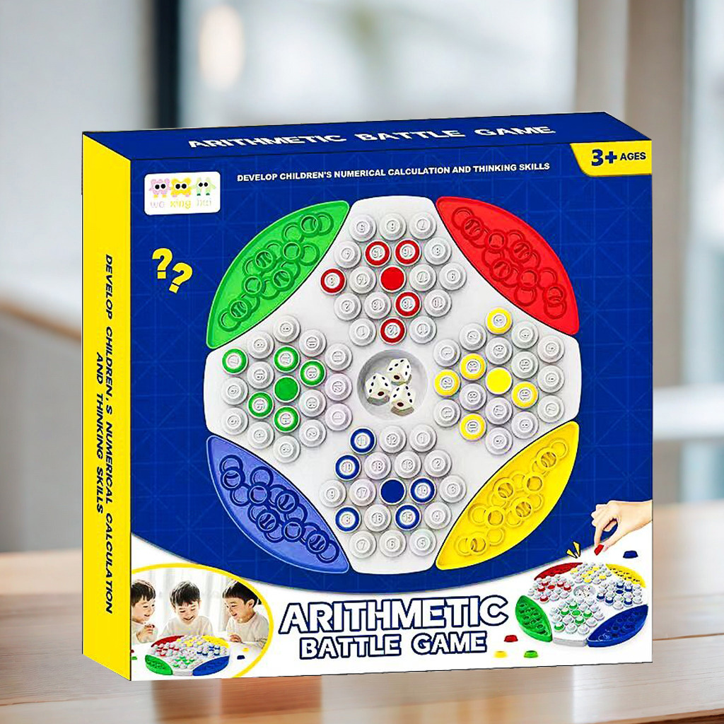Juegos de mesa para niños aritméticos transfronterizos juguetes de ajedrez interactivos padres-hijos al aire libre matemáticas de educación temprana