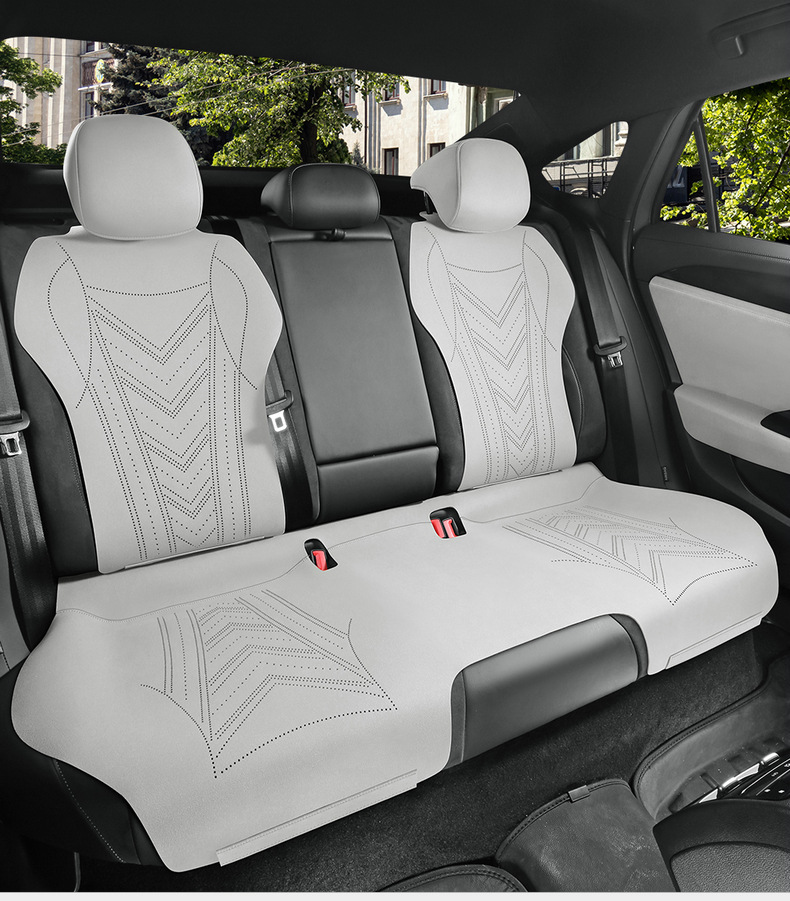 Volkswagen Magotan Special Seat Cover Semi-Enclosed Breathable Perforated Suede Leather Cushion Magotan Four-Season Universal Seat Cover