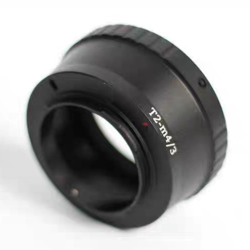 T2-M4/3天文望远镜配件 奥林巴斯 微单相机镜头转接环 T2 for M4/