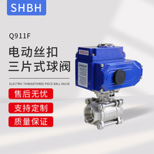 �綯˿����������Q911F��ѹ��Ƭʽ304��316�綯��NPT/BSP����