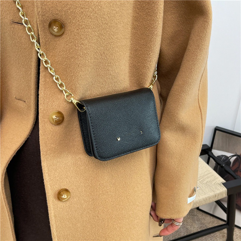 2026 New Exquisite Versatile Small Square Bag Fashionable Printed Simple Shoulder Bag for Daily Commuting and Casual Crossbody Bag