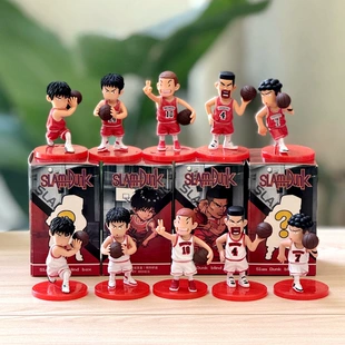 Фигурки Slam Dunk 5 видов для декора торта