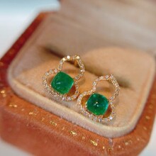 ��ؐ��錚 18K�����Ȼ��ĸ�G�������J��� ʯ��0.51ct �ʯ52�w