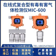 在线式气体检测仪MIC-600可用化工燃气站石化等多种气体检测
