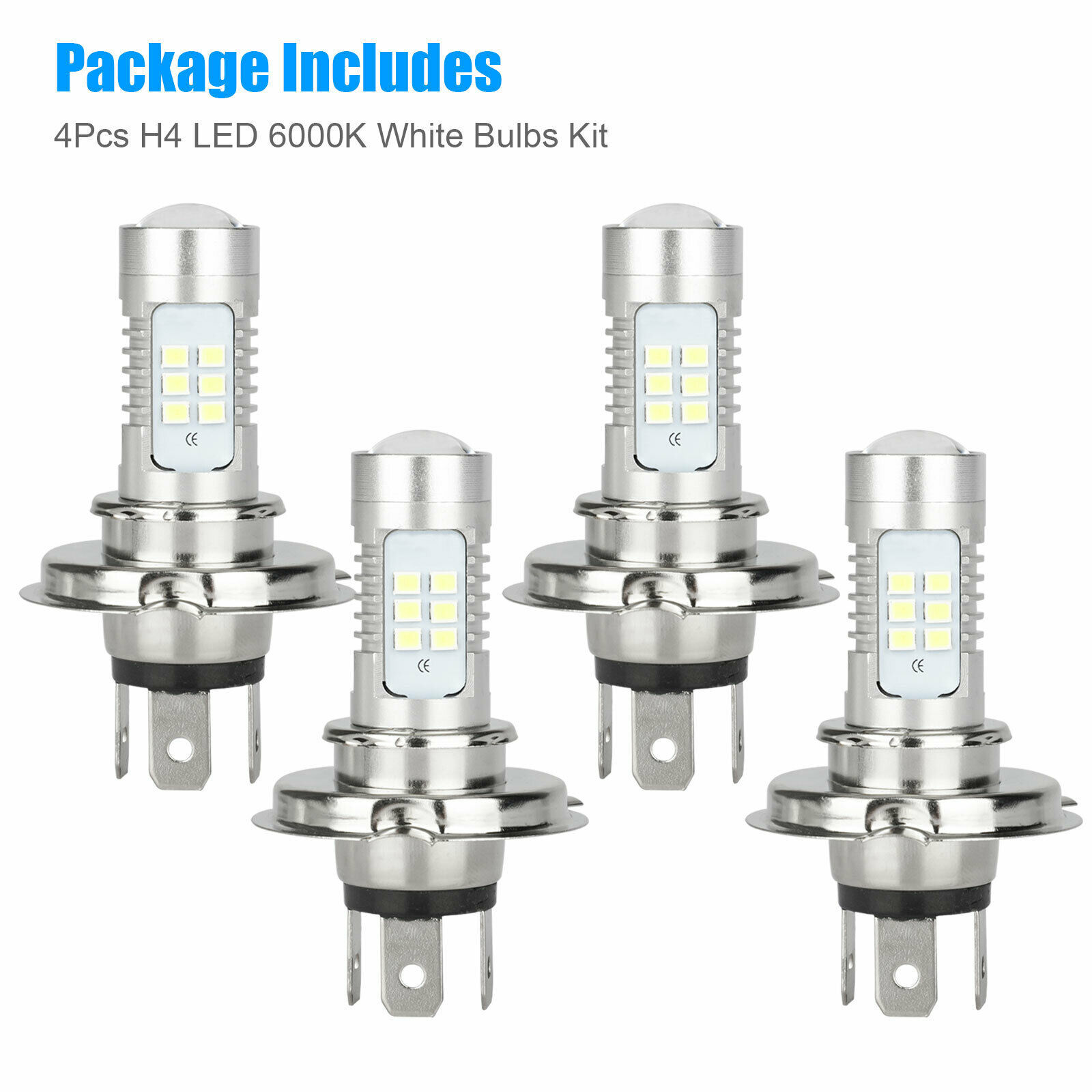 Lámpara de niebla de automóvil LED H4 / 9003 2835 21SMD reformado de alta potencia luz de niebla