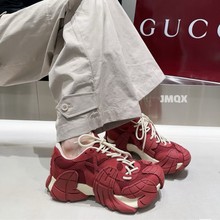 时髦~欧货八爪鱼老爹鞋女2025春新百搭洋气小众厚底6cm休闲鞋潮鞋