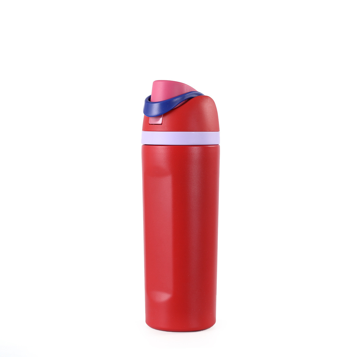 Transfronterizo de alto valor 304 taza de aislamiento de acero inoxidable de doble capa taza de fruta portátil al aire libre owala taza de bebida doble rebote image 14
