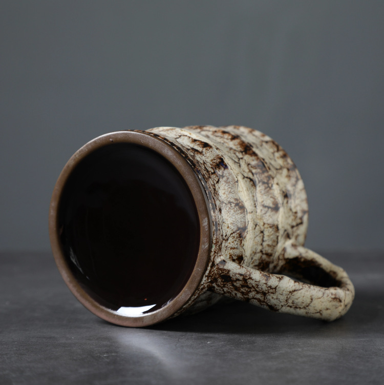 Ceramic Coffee Mug Nordic Creative Style Large Capacity Cup_voghion.com