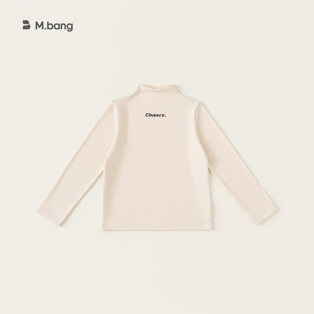 Youbao ropa para niños camisa de fondo de cuello medio alto para niños otoño e invierno nuevo top de manga larga para niñas camiseta interior de niño de color sólido