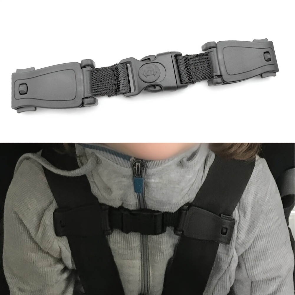 Cross-border child safety seat chest buckle, car seat belt with buckle and adjustable buckle, no need to remove.