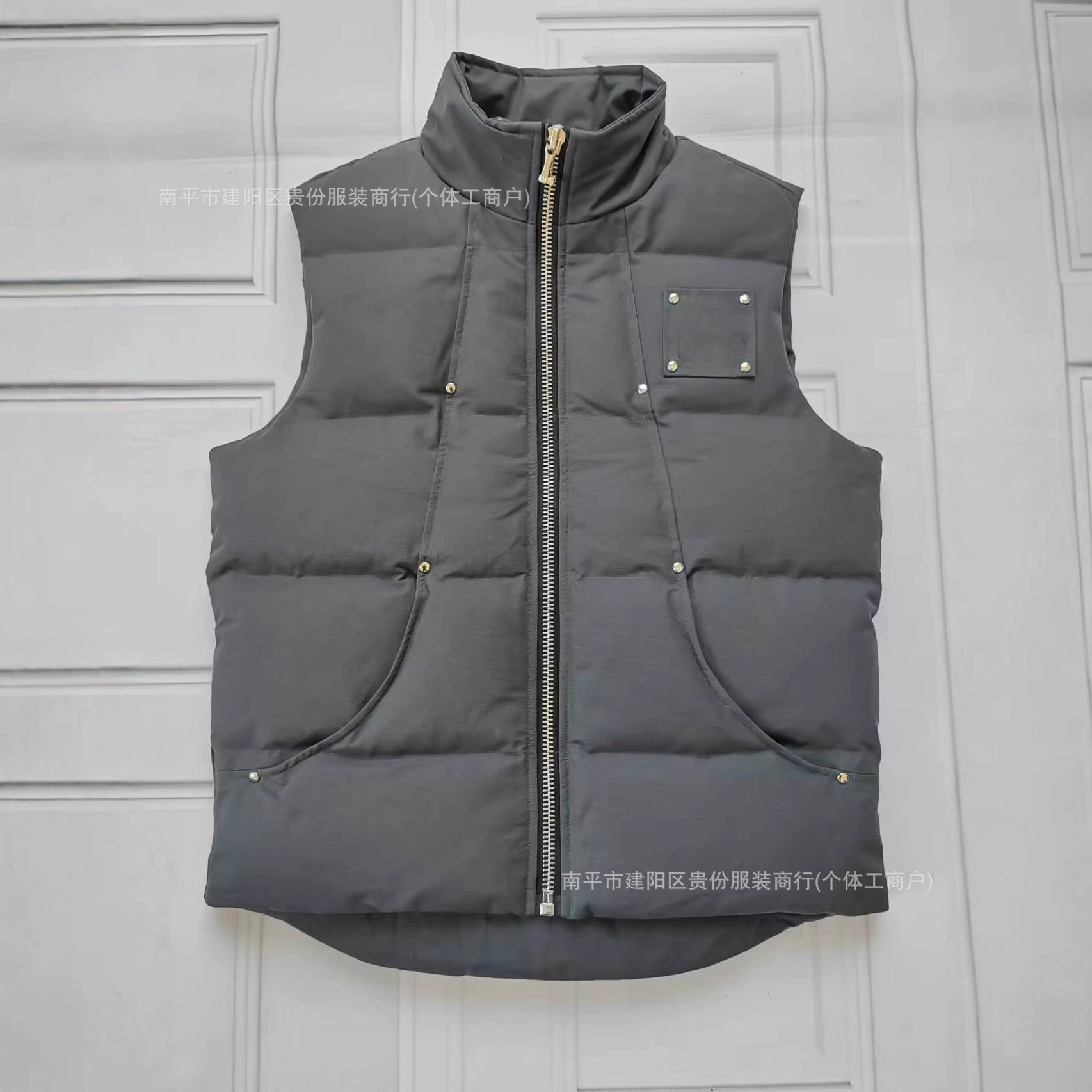 Новый жилет-пуховик для мужчин и женщин, зимний жилет-утеплитель, стеганый жилет