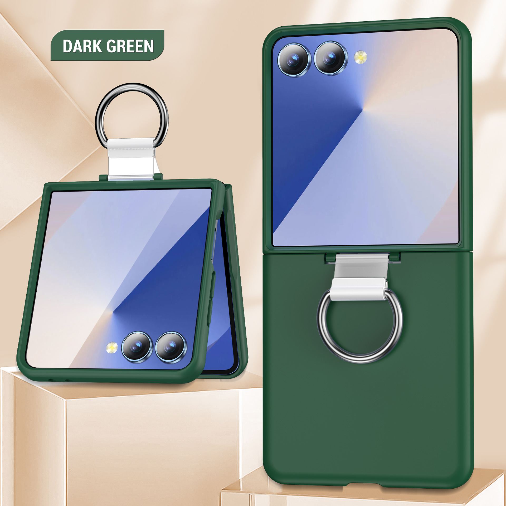 Shockproof Transparent Case For Samsung Galaxy Z Flip 6 Phone_voghion.com