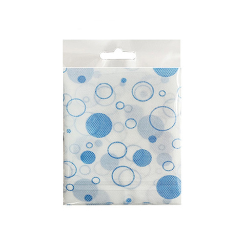 One-time use toilet foot mat U-shaped waterproof anti-slip adhesive bathroom hand wash bathroom mat non-woven toilet floor mat