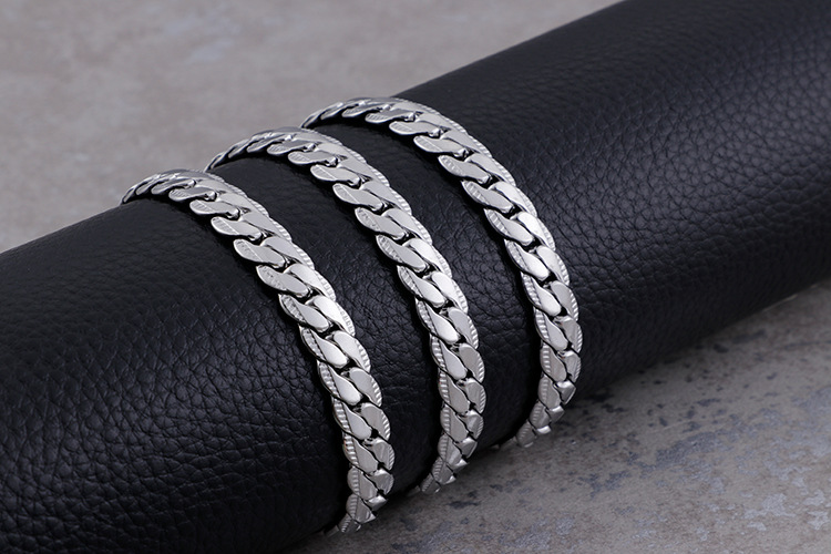 304 Stainless Steel Chain Material Wholesale Jewelry Fashion Geometric 304 Stainless Steel Necklace