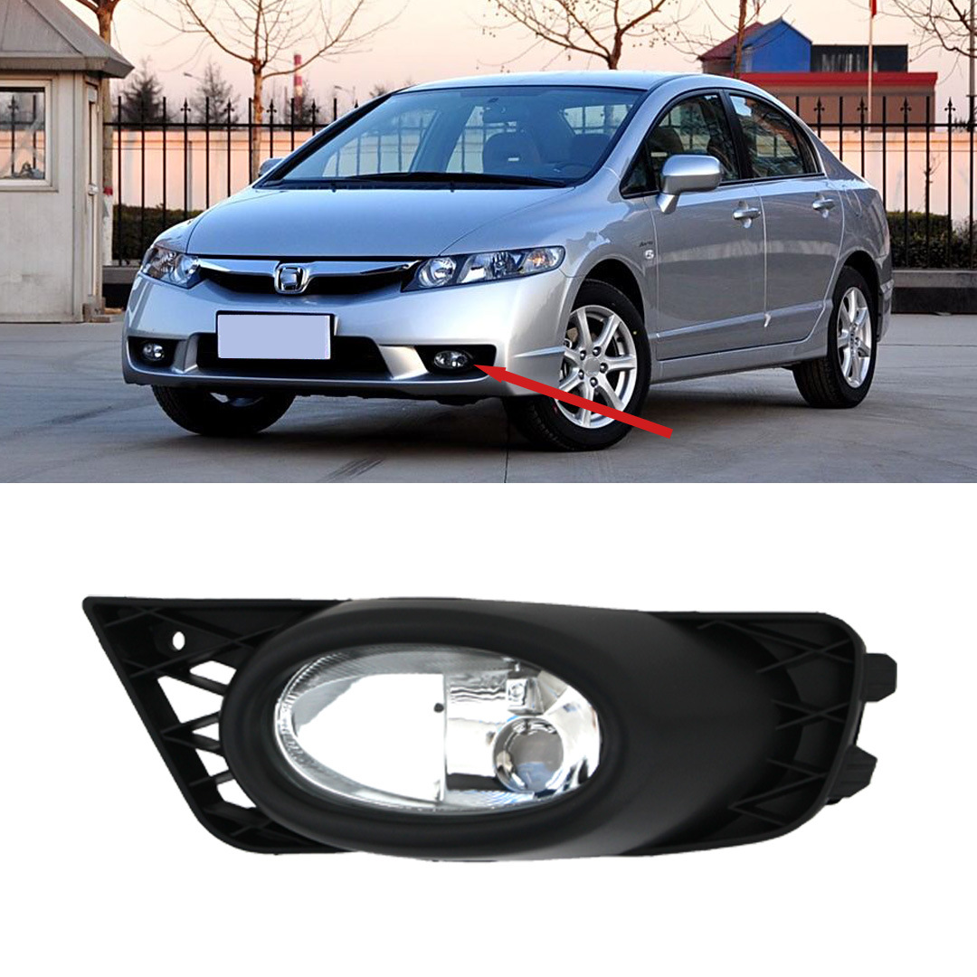 33950-Sna-H51 Is Suitable for 09-11 Civic Fog Lamp with Fog Lamp Frame 33900-Sna-H51
