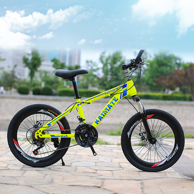 Fábrica al por mayor bicicleta de montaña 20 pulgadas freno de disco de velocidad variable niños y niñas estudiante niños regalo BMX