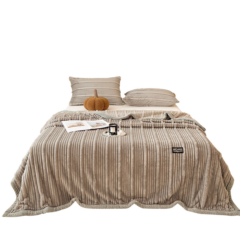 Comercio exterior transfronterizo conejo peluche mantas mantas de invierno mantas de siesta de oficina mantas de lana de coral mantas de sofá