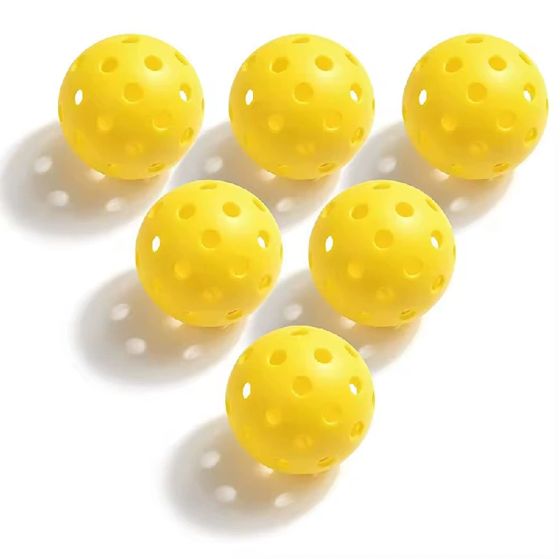 Pickleball PE hole ball Amazon best-selling pickleball sports 26-hole 40-hole PE material portable tennis ball