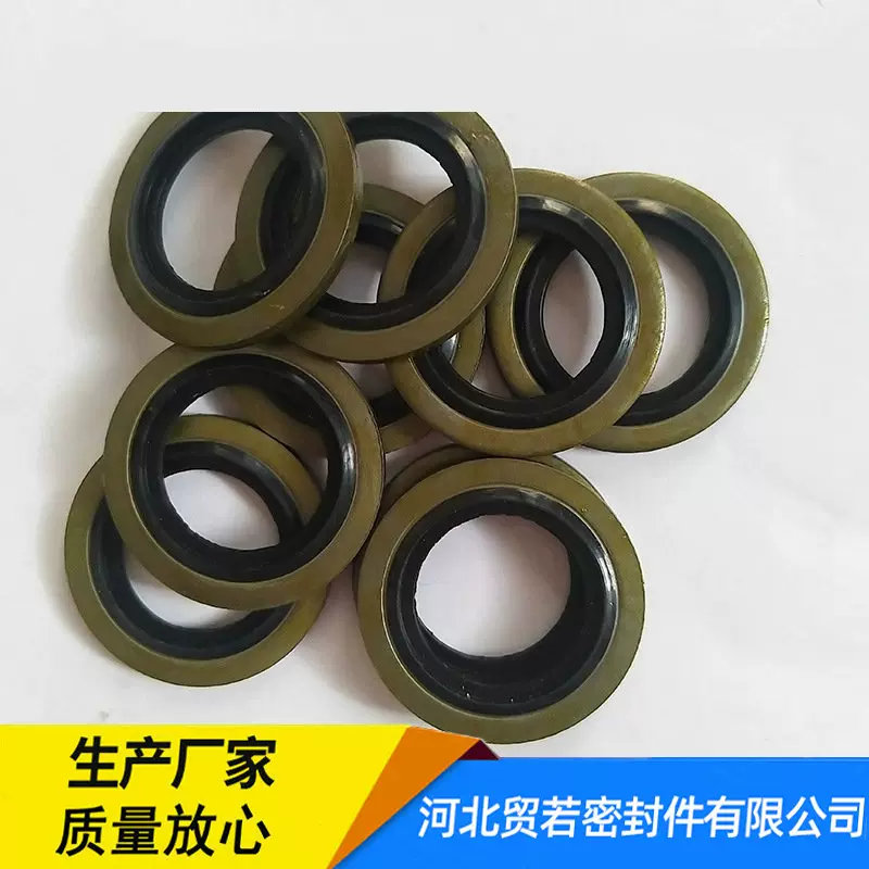 厂家供应非标/ 国标丁腈橡胶组合垫 组合密封垫圈/O型圈/碳钢加氟