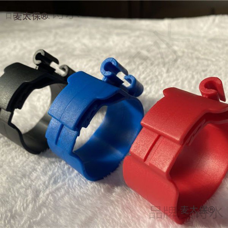 空调铜管固定卡中央空调管卡秒扣新风PE波纹8厘丝杆保温吊麦太保