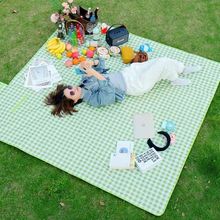 户外野餐垫春游垫防水加厚野餐布可折叠坐垫野炊露营用品