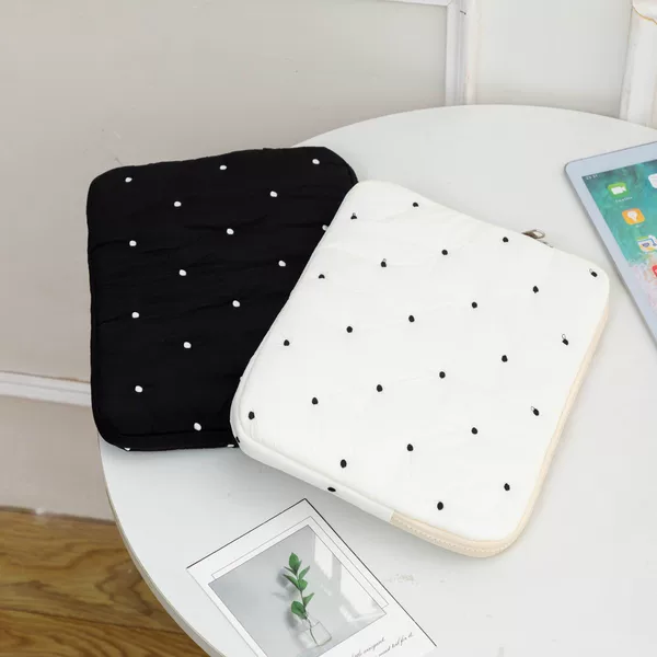South Korea New Embroidered Point Computer Bag Tablet Computer Bag Inner Bag New Notebook Storage Bag Inner Bag