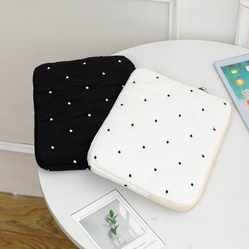 South Korea New Embroidered Point Computer Bag Tablet Computer Bag Inner Bag New Notebook Storage Bag Inner Bag