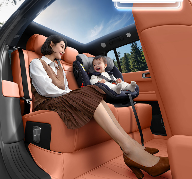Suitable for Nio ES8, full-coverage floor mats for 26 models of five, six, and seven-seater cars, modified interior accessories, trunk mat