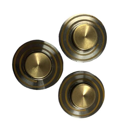 Cross-border supply of finger-top tops, stainless steel scales, rotating lines on the back of the dial, suitable for adults and children