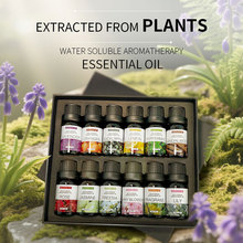 室内空气天然留香净化水溶性香薰精油套装12只装礼盒装厂家现货
