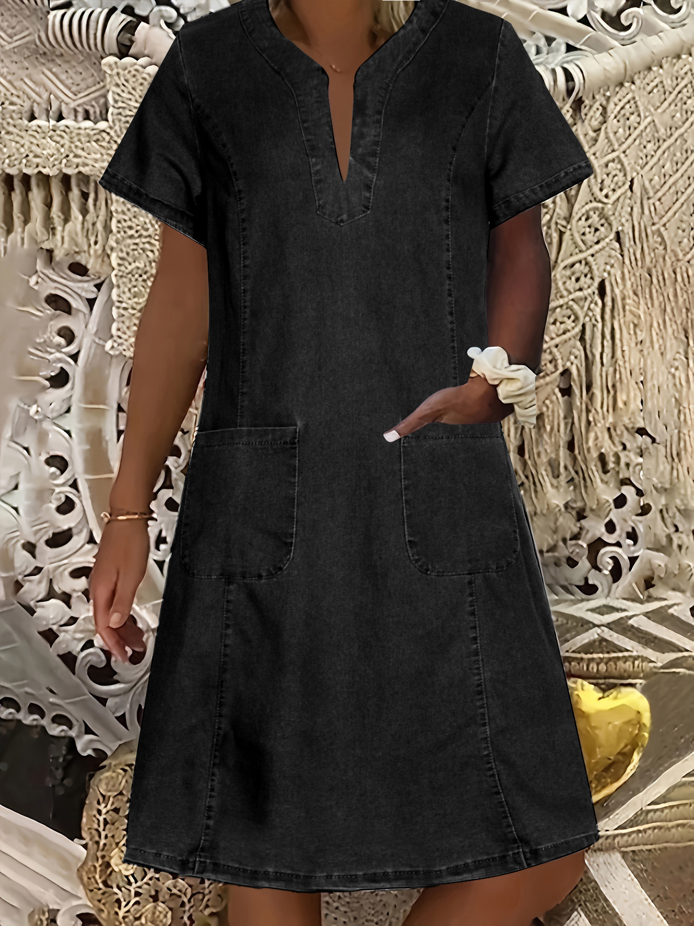 Black pocket
