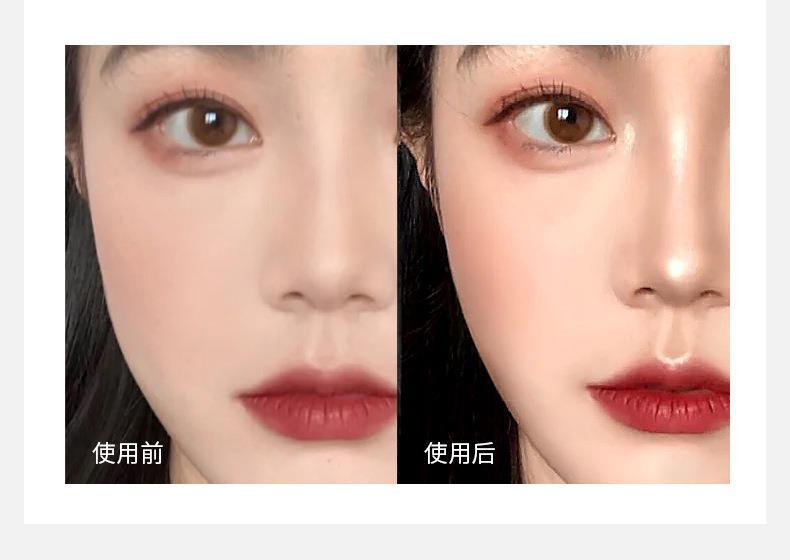 kakashow Two-color Highlighter Contouring Stick, brightening Highlighter Stick, Double-headed natural waterproof concealer makeup wholesale Specification drawing