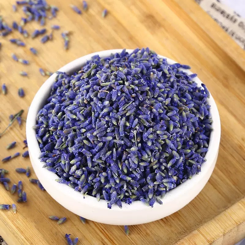 Dried Lavender Flower Buds Xin Yi Li Cao Bulk Herbal Tea 500g Aromatic Culinary and Sachet Use quality and texture