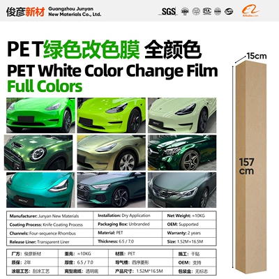 Green Series Vinyl Full Body | Auto Color Change Film