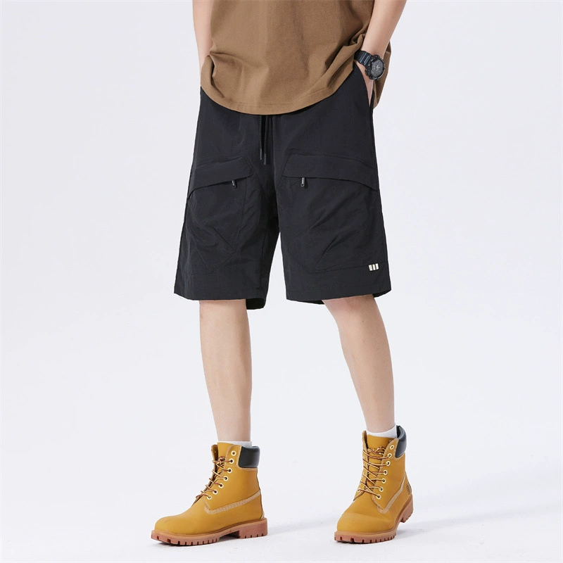 Мужские летние шорты-карго 2025 года, дышащие, модные, для отдыха на природе